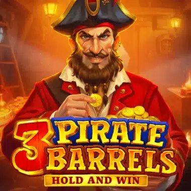 3 Pirate Barrels Hold And Win